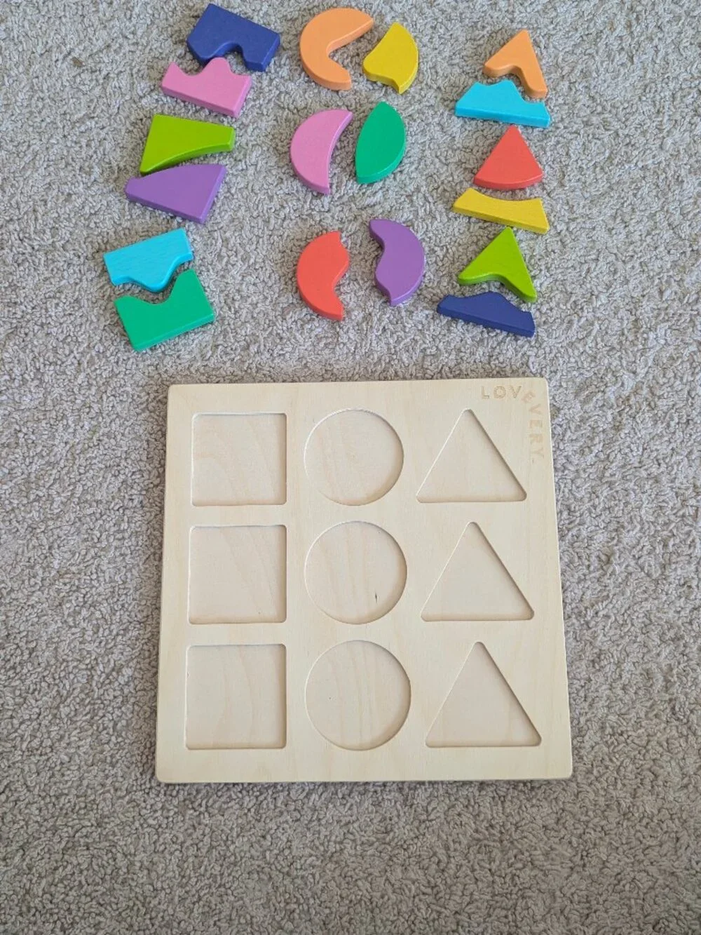 Lovevery Land and Sky Two Part Puzzle